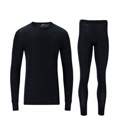 Whistler Cerro Merino Uld mellemlag undertøj Herre - Dark Navy